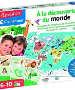 À la découverte du monde, puzzle animaux du monde
