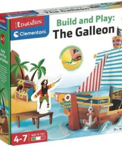 Assemble et joue : Le galion de pirates, jeu de construction de pirates