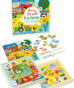 Coffret de Jeux pour Tout-petits Ferme