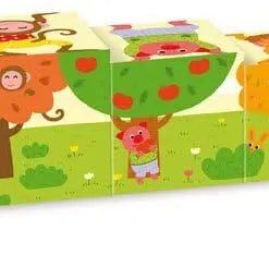Alternative view of Cubes gigognes thème animaux Vilac