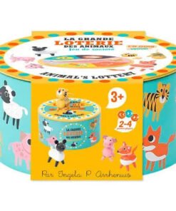 Grande loterie des animaux , Ingela P.Arrhenius, jeu de puzzle en bois