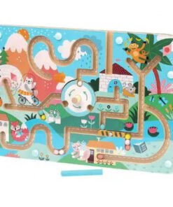 Labyrinthe magnétique - Michelle Carlslund, jeu de billes en bois