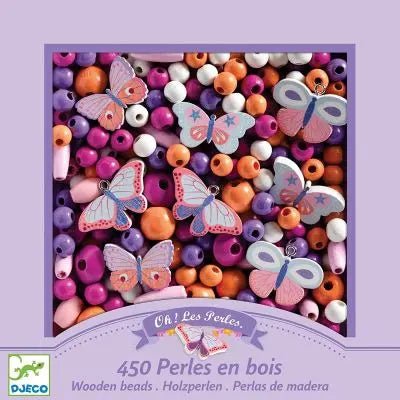 Le coffret perles bois enfant - Papillons – Image 5