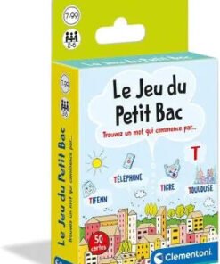 Le jeu du petit bac, jeu de carte de rapidité