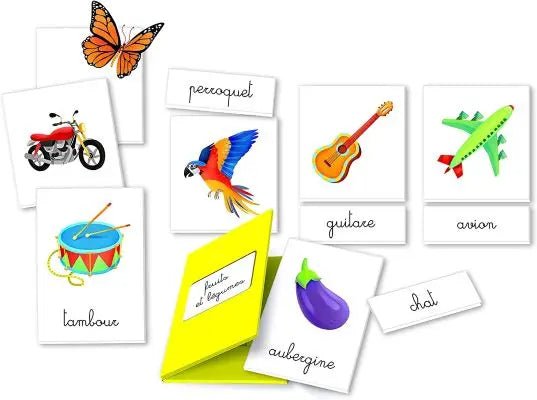 jeu de nomenclatures Montessori - Les mots – Image 3