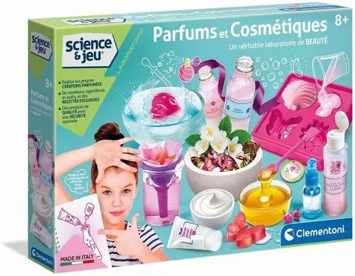 Parfums et Cosmétiques, coffret pour la création de cosmétiques