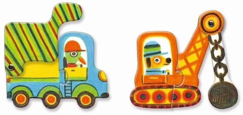 Puzzle duo Articulo - véhicules articulés – Image 3