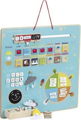 semainier magnétique pour enfant