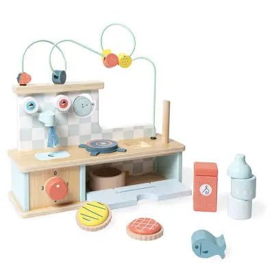 cuisine éveil en bois multi-activité VILAC – Image 4