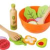kit de salade pour enfant en bois