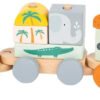 Train en bois pour enfant "Safari"