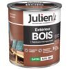 JULIEN Peinture microporeuse satin - extérieur bois - 0.5 L - brun cuivre RAL8004