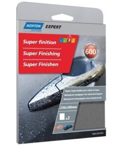 NORTON Papier imperméable grain 600 x3 sc