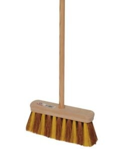THOMAS Balai âtre coco zébré pvc ondulé