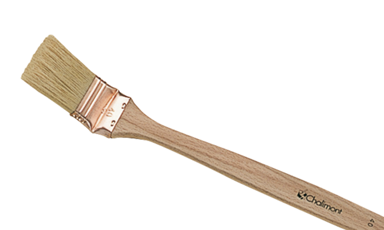 Pinceau Plat radiateur Coudé Tradition 40 mm