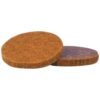 ISO Patin adhésif anti-bruit/anti-rayures- feutre - marron - 17 mm - sachet de 20