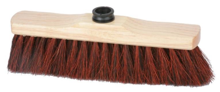 BALAI DROIT A DOUILLE MADAGASCAR BOIS 30CM