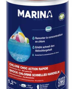 Chlore Choc Action Rapide Mini Galets 20 g 1.2 kg
