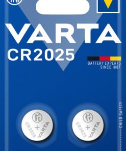 Piles Boutons Lithium CR 2025 3V Blister de 2