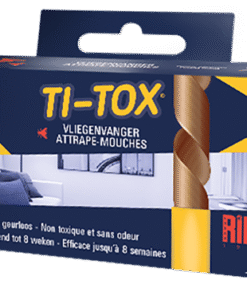 Attrape-Mouches TI-TOX Lot de 4 en Boite Accrochable