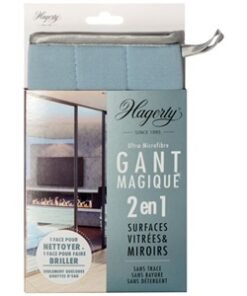 HAGERTY GANT MICROFIBRE POUR SURFACE VITRE ET MIROIR