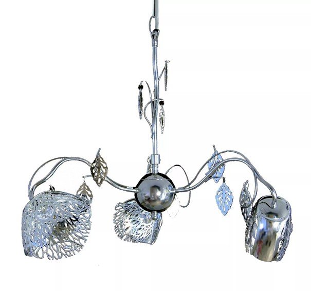 Lustre en métal et acrylique Demnate