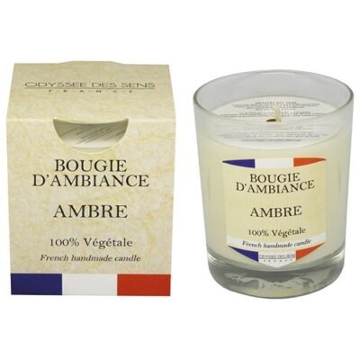 bougie ambre 180 g Odyssée des Sens