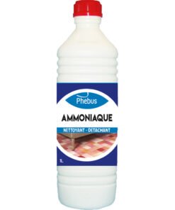 Ammoniaque 13% Phébus 1L nettoyant puissant multi-usages
