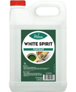 White Spirit Phébus 5L diluant nettoyant pour peinture