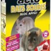 Bloc appât rats et souris ACTO HYDRO7 240 g : raticide hydrofuge professionnel
