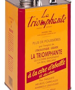Cire La Triomphante 5L à la cire d’abeille pour parquets et meubles