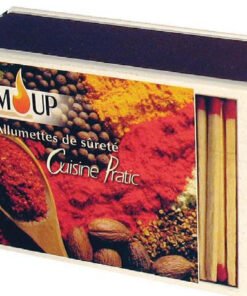 Allumettes de ménage Flam Up 240 unités : sécurité et allumage pratique au quotidien