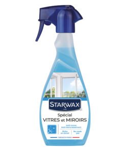 Spray Vitres et Miroirs Anti-Traces à l’Alcool 500 ml