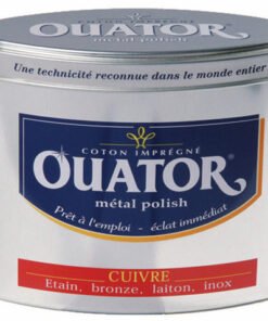 Ouator Cuivre 75g : nettoyant et polish pour cuivre, laiton et bronze