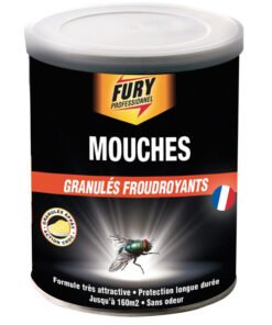 Granulés Anti-Mouches Fury 400g : solution puissante et durable contre les mouches