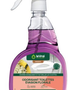 Odorisant Toilettes Évasion Florale Pulvérisateur 750 ml