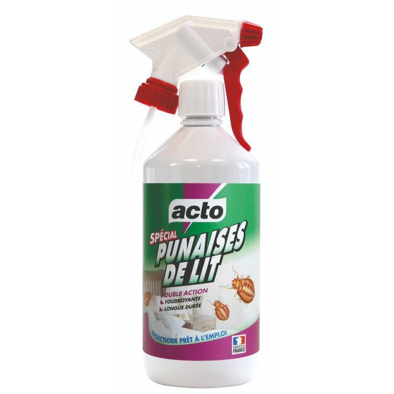 ACTO spécial punaises de lit 1L : insecticide puissant à action immédiate et durable