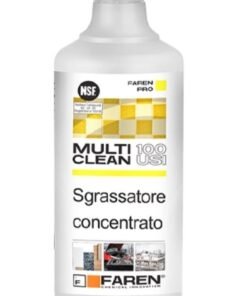 Multiclean Faren recharge 1L : détergent dégraissant agroalimentaire ultra polyvalent