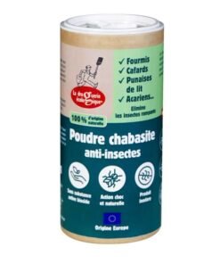 Poudre chabasite anti-insectes 200g : solution naturelle et écologique contre les insectes