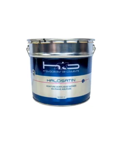 HALOSATIN peinture satinée acrylique : finition murs et plafonds haute opacité