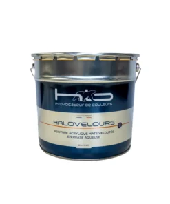 HALOVELOURS peinture veloutée acrylique pour murs et plafonds