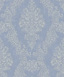 Papier peint bleu intissé A.S. Création Pure Elegance 397652