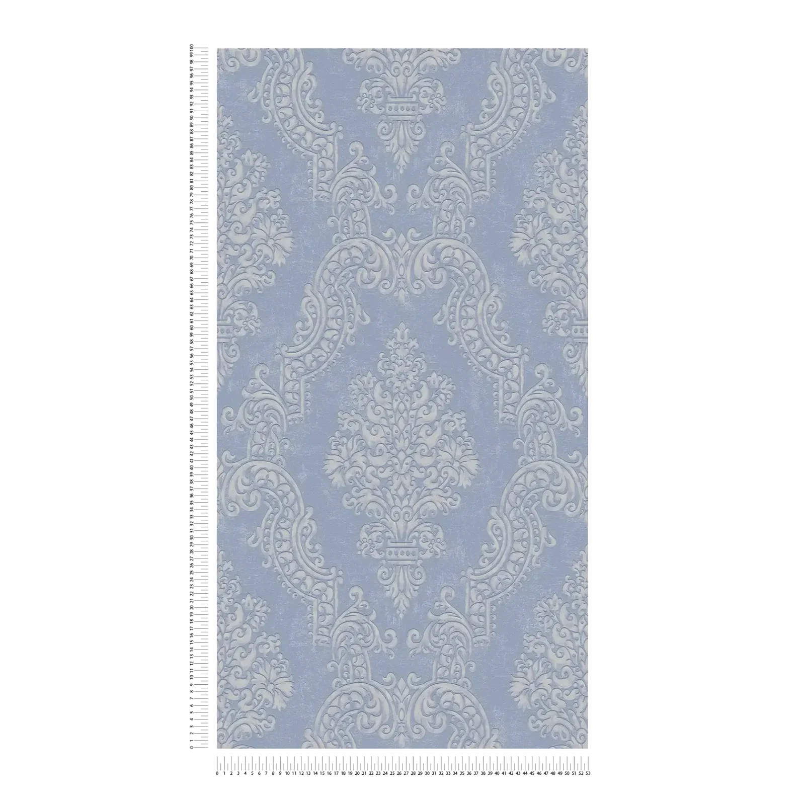 Papier peint bleu intissé A.S. Création Pure Elegance 397652