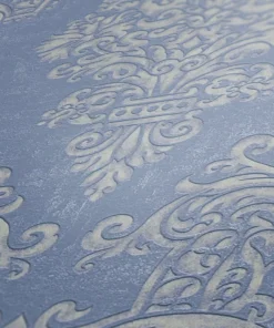 Papier peint bleu intissé A.S. Création Pure Elegance 397652
