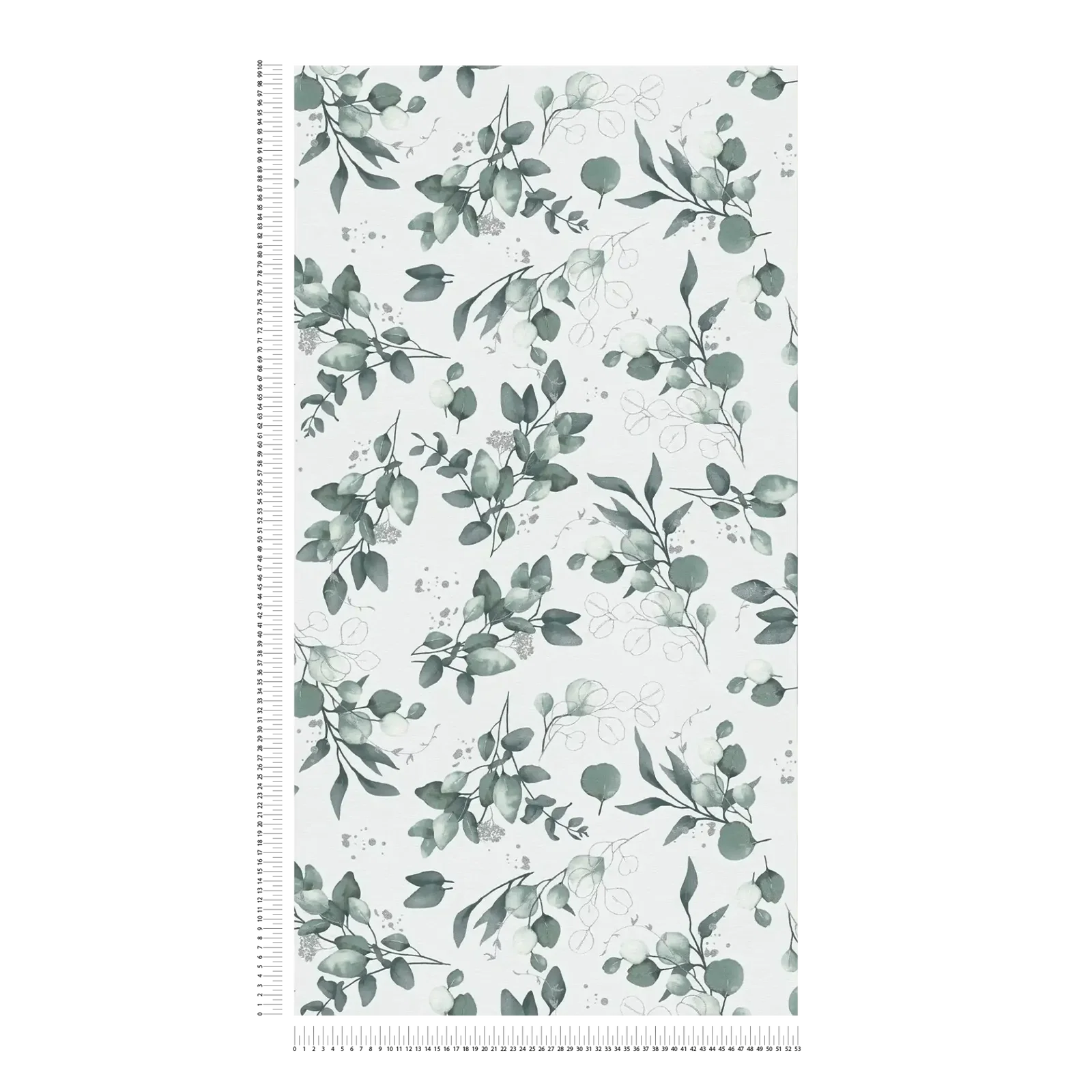 Papier peint feuillage vert intissé A.S. Création AS397682