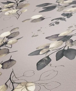Papier peint feuillage beige intissé A.S. Création AS397684