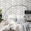 Papier peint floral beige intissé A.S. Création Pure Elegance 397686