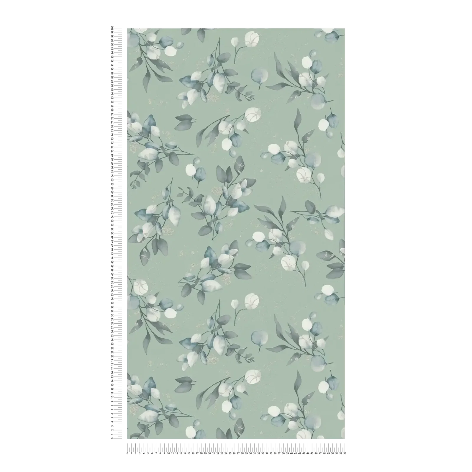 Papier peint feuillage vert intissé A.S. Création Pure Elegance 397687