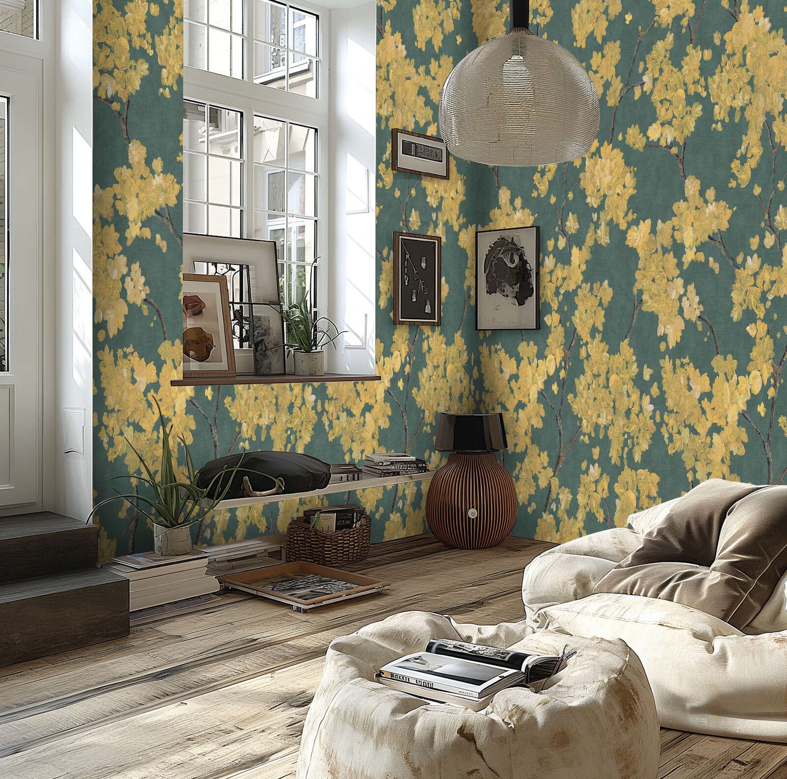 Papier peint panoramique tropical Livingwalls Metropolitan Stories AS790152