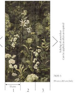 Papier peint panoramique forêt Livingwalls Metropolitan Stories AS790155